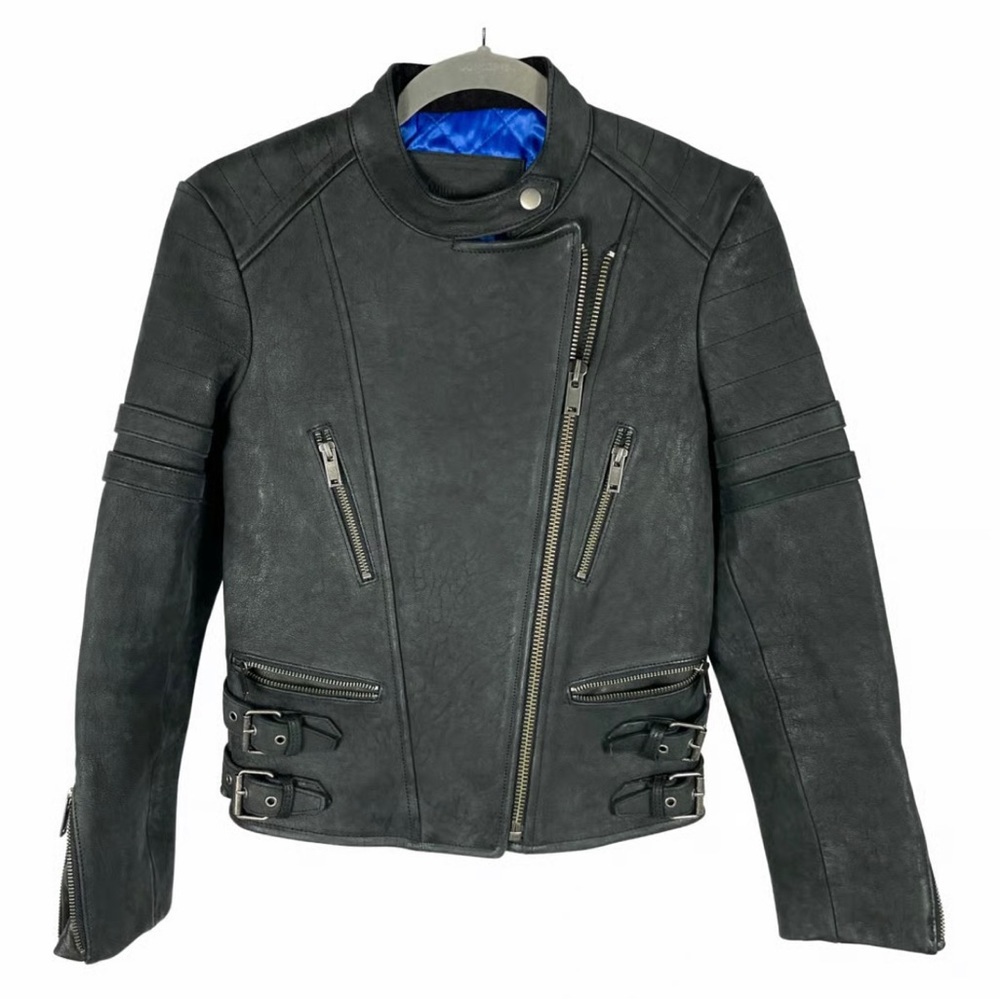 Wilfred Leather Moto Jacket